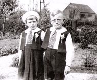 2007 Etalage tweelingen Jongste tweeling Bardoul- Baltussen 14-06-1932